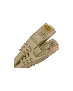 CAT5E 350MHZ ETHERNET PATCH CORD GRAY 5 FT SB