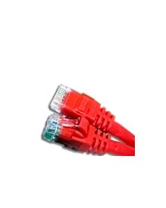 CAT5E 350MHZ ETHERNET PATCH CORD RED 3 FT SB