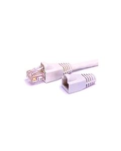 WHITE RJ45 PLUG BOOT