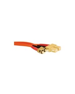 ST/SC MM DUPLEX FIBER JUMPER 3 METER