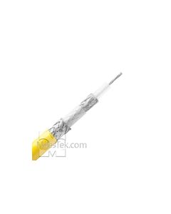 TRC-50-2 CINCH/TROMPETER Triaxial Cable Yellow jacket 50 ohm 0.245" O.D.