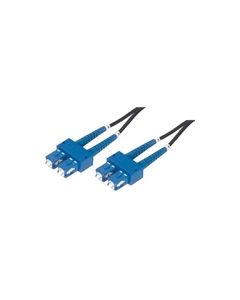 9/125 Single Mode, Military Fiber Cable, Dual SC / Dual SC, 1.0m