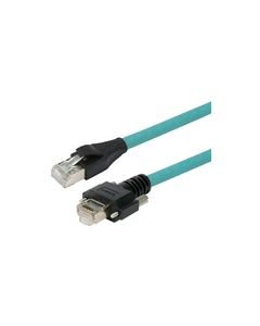 Category 5e GigE Double Shielded High Flex Ethernet Cable, GigE / RJ45, 2M