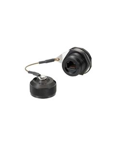 Ruggedized Jam-nut, Anodized finish with Dust Cap