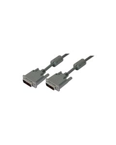 Premium DVI-D Single Link DVI Cable Male / Male  w/ Ferrites, 15.0 ft