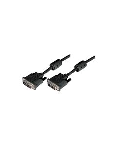 Deluxe DVI-D Single Link DVI Cable Male/Male w/Ferrites, 15.0 ft