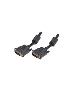 Deluxe DVI-I Dual Link DVI Cable Male / Male w/ Ferrites, 15.0ft