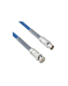 Halogen Free Cable Assembly TRB 3-Slot Plug to 3-Lug Cable Jack with Bend Reliefs MIL-STD-1553 .242" O.D. -30C +80C 78 Ohm Twinaxial Shielded twisted pair 1'