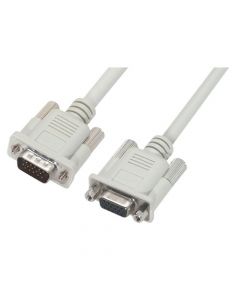 Premium Molded D-Sub Cable, HD15 Male / Female, 10.0 ft