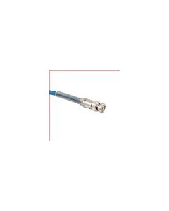 RoHS LAB RATED 124 OHM 0.242" O.D. 1553 TWINAX CABLE ASSEMBLY BEND RELIEF 3-SLOT PLUG TO BLUNT .3 METER